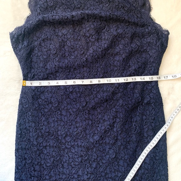 Adrianna Papell Sleeveless Lace Dress - Picture 5 of 9